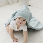 Organic Baby Hooded Towel - Willow (Out of Stock)